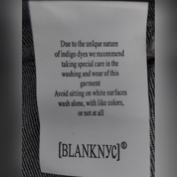 BLANK NYC The Bond Mid Rise Dkinny Size 29 - Picture 7 of 8